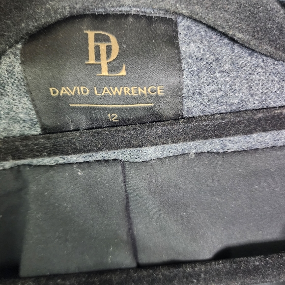 David Lawrence Size 12 light grey 85% wool blazer - Picture 6 of 12